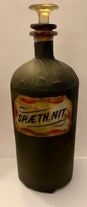 Antique Amyl Nitrate Apothecary Bottle