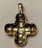 Marcasite And Sterling Cross Pendant