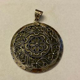 Large Sterling Pendant