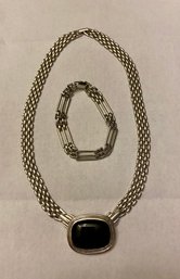Trifari Necklace And Bracelet Set