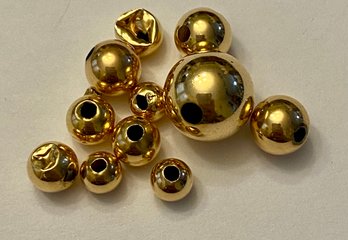 14kt Gold Beads
