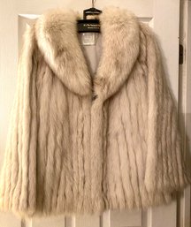 Saga Silver Fox Fur Coat