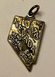 Sterling Silver Nevada Charm