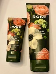 Bath And Body Works Rose Ultra Shea Body Lotion Lot
