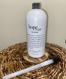 Philosophy Hope In A Jar For Body Lotion 32oz W/ Pump