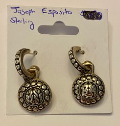 Joseph Esposito Sterling Earrings