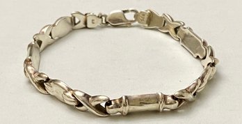 Sterling X Link Bracelet