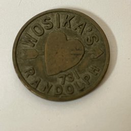 Wosikas Randolph Token With Heart Collectible