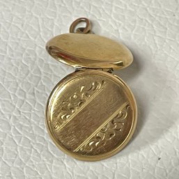 Antique Locket Pendant 12kt GF