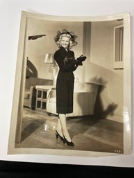 Hollywood Movie Star Marilyn Maxwell Photo Actor Actress Film Noir Stills