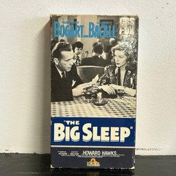 The Big Sleep Humphrey Bogart VHS Movie