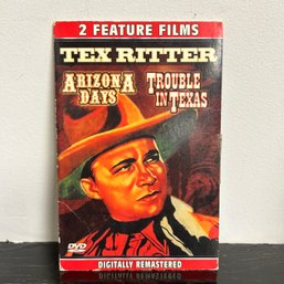 Tex Ritter Arizona Days Trouble In Texas DVD Movie