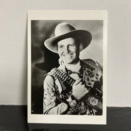 Gene Autry Vintage Postcard Photo