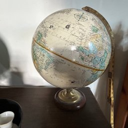 Vintage Globemaster World Globe 12