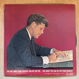 US President Robert Kennedy Jr Inaugural Address 1961 Ask Not What  Vinyl Record