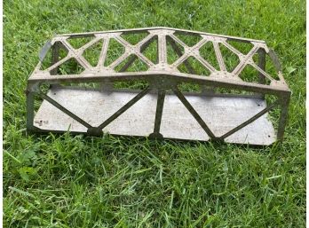 Vintage 1950's Marx Metal Wabash Train Trestle Bridge