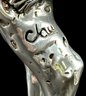 VERY LARGE MEXICO D'ARGENTA STERLING SILVER PLATED GIRAFFE SCULPTURE