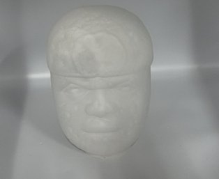 PEDRO RAMIREZ VAZQUEZ MACRISA CRYSTAL OLMEC ART GLASS SCULPTURE