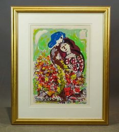 VINTAGE MARC CHAGALL LITHOGRAPH FRAMED