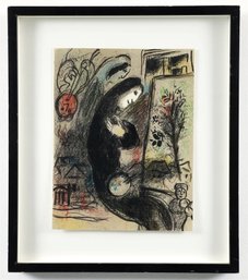 VINTAGE MARC CHAGALL ORIGINAL LITHOGRAPH 1963, MOURLOT PARIS