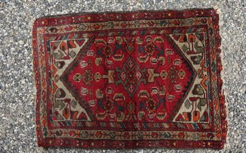 ANTIQUE ORIENTAL PRAYER RUG