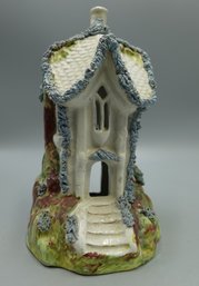 ANTIQUE EARLY STAFFORDSHIRE HOUSE STATUE