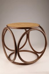 VINTAGE MICHAEL THONET BENTWOOD CIRCULAR STOOL