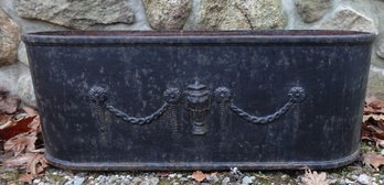 ANTIQUE VICTORIAN CAST IRON PLANTER