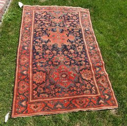 ANTIQUE HAMADAN PERSIAN RUG CARPET