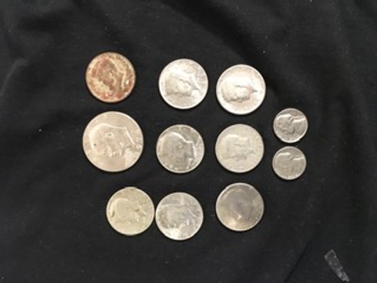 Lot Of 11 Coins