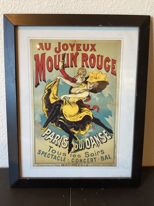 Moulin Rouge 1896 Advertisement Poster