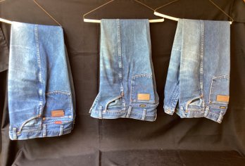 3 Pair Of Wrangler Jeans
