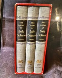 Emily Dickinsen  3 Volume Set