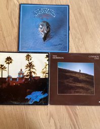 Lot Of 3 Vinyl Records, Eagles, Van Morrison