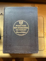 1959 Websters Dictionary