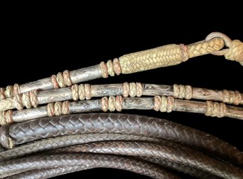 Lot Of 3 Leather Reins
