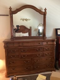 Dresser With Mirror By Orvis