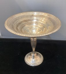 Weighted Sterling Silver Candy Dish