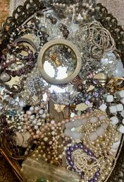 Mixed Lot Of Vintage And Costume Jewelry