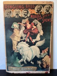 Original Ringling Brothers Poster