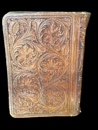 Hand Tooled Leather Binder