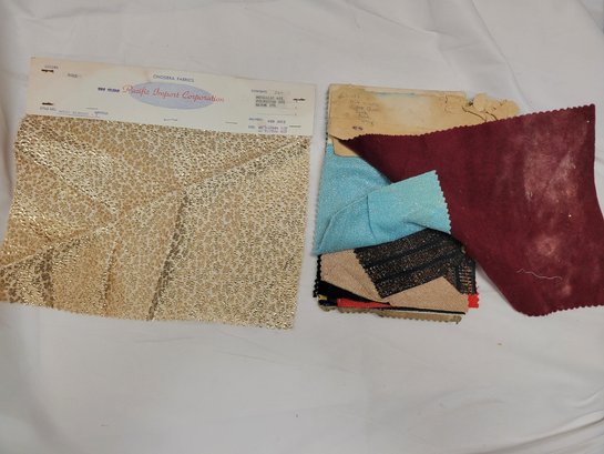Vintage Textile Sample Lot