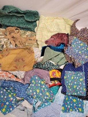 Vintage Fabric/Textile Lot