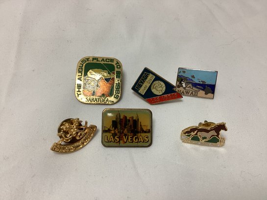 Vintage Pin Lot - Hawaii, Nevada, Vegas, And More