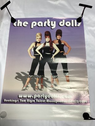 The Party Dolls Vintage Poster