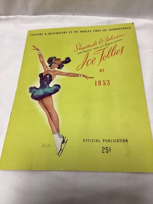 1953 Ice Follies Extravaganza Souvenir Book