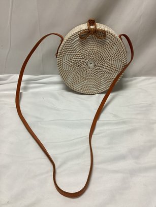 Vintage Woven Basket Purse