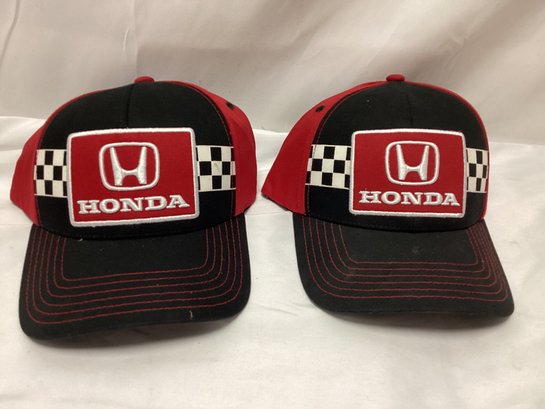 Pair Of Honda Snap-back Hats - Both NWT