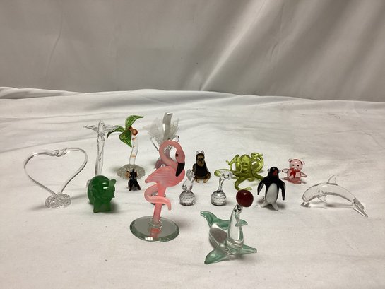 Miniature Blown Glass Figurines