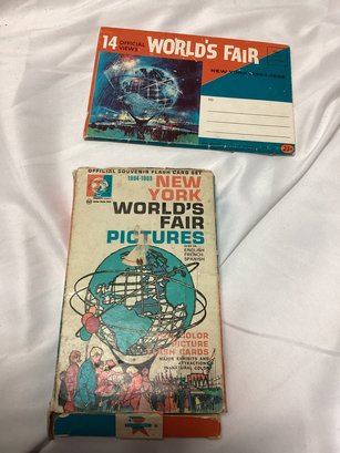 1964 New York World's Fair Picture And Postcard Book